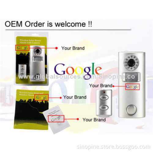 GSM Alarm Home Security System with Video Recording